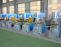 Petite machine de poinçonnage hydraulique CNC, cintreuse de fer à haute productivité