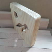 Lampe de chevet rectangulaire moderne LED Dinosaure en bois blanc, USB, à intensité variable, pour chambre d'enfant, mini, certifiée CE, pour la maison