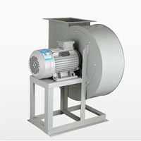 Ventilateur d'extraction centrifuge Damuyuan OEM, extracteur de fumée, pales courbées vers l'avant, pales en FRP, tension personnalisable, sur pied