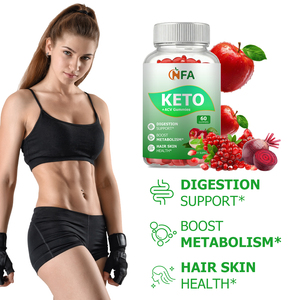 กัมมี่คีโตสูตรเฉพาะจากโรงงาน กัมมี่น้ำส้มสายชูหมักจากแอปเปิ้ล ช่วยระบบย่อยอาหารสำหรับผู้หญิงและผู้ชาย เสริมสุขภาพผมและผิวพรรณ กัมมี่ลดน้ำหนัก - Product Image 6