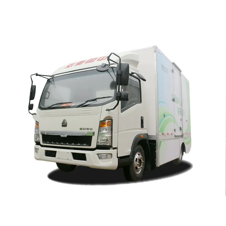 Sino camión 6 ruedas nueva energía 8ton chino HOWO HANJIANG camión ligero eléctrico furgoneta eléctrica camión de carga