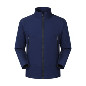 Men's Women's Waterproof <strong>Soft</strong> <strong>Shell</strong> <strong>Hooded</strong> <strong>Jacket</strong> Winter Windproof Warm Fleece Breathable Stand Zipper Appliques Front Chinese - Product Image 4