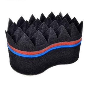 Éponge à cheveux ondulée Double face de forme ovale, éponge à cheveux ondulée Double face pour femmes <span class=keywords><strong>Afro</strong></span> et enfants - Product Image 2