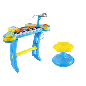 Venta al por Mayor de Juguetes Educativos para Niños, Teclado Electrónico de 31 Teclas, Piano, Instrumentos Musicales con Micrófono y Silla para Niños - Product Image 2