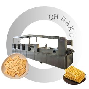 Línea de Producción Automática para Formar Galletas Rellenas con Máquina para Amasar Masa y <span class=keywords><strong>Horno</strong></span> Eléctrico para Planta de Alimentos - Product Image 3