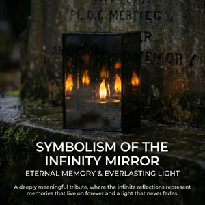 Luces <span class=keywords><strong>de</strong></span> Cementerio al por Mayor, Espejo Infinito 3D <span class=keywords><strong>de</strong></span> Cristal, Lámpara <span class=keywords><strong>de</strong></span> Cementerio LED Impermeable para el Día <span class=keywords><strong>de</strong></span> Todos los Santos - Product Image 4