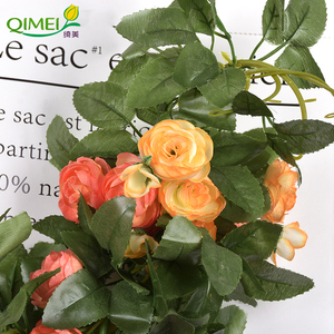 Nhân tạo tăng cây nho cành lụ<span class=keywords><strong>a</strong></span> tăng hoa Ivy Garland cây thân cây cành với để lại cho Giáng sinh đám cưới vòm tường trang trí nội thất - Product Image 6