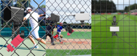 Funda Protectora Impermeable para Lente de Cámara con Soporte para Valla de Eslabones y Soporte de Zapata Fría para Logitech Mevo Start para Deportes y Juegos