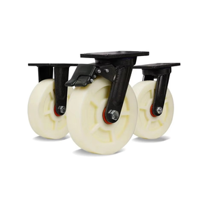 Richtungsrad Universal-Bremsrad 4 5 <span class=keywords><strong>6</strong></span> 8 Zoll Wagenrollen Hochwertige Nylon-Schwerlastrollen - Product Image 5