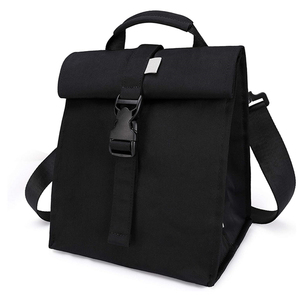 Xách tay nylon cách điện Túi ăn trưa 20L Nhiệt <span class=keywords><strong>Cooler</strong></span> đối với phụ nữ trẻ em vải cho công việc Dã Ngoại Trường <span class=keywords><strong>Ice</strong></span> Pack Tote thực phẩm Hộp Ăn Trưa - Product Image 3