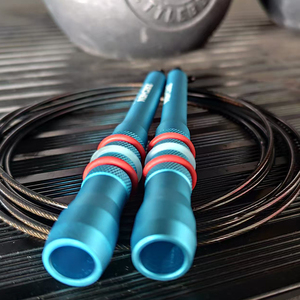 Nueva Cuerda de Saltar Ajustable de Aluminio con Asas Antideslizantes y Rodamientos de Bolas <span class=keywords><strong>Ultra</strong></span> Rápidos para Fitness, Crossfit y Entrenamiento - Product Image 6