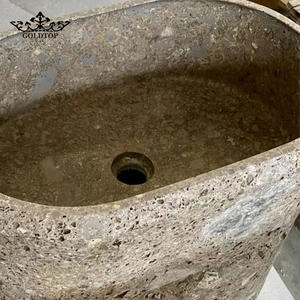 หินปูนซีปโป ดี กรี สีเทาขัดเงาคุณภาพสูง GOLDTOP สำหรับงานตกแต่งผนังอาคารสมัยใหม่และงานหุ้มผนังสถาปัตยกรรม - Product Image 1