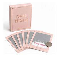 Cartes à gratter pour rendez-vous galants, idées de sorties pour couples, jeu de cartes d'activités, jeu de cartes personnalisé en gros pour cadeau d'anniversaire