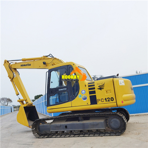 Excavadora Usada Komatsu PC120-6, Cucharón de 0.5m, Peso Operativo de 12 Toneladas, Bomba de Motor Original, Buen Estado, Recién Llegada, Envío Rápido - Product Image 1