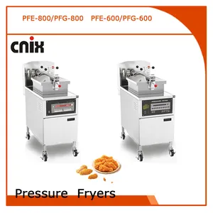 Broaster kualitas tinggi/penggorengan tekanan ayam komersial PFG-600 Gas PFG-800 mesin pemanggang KFC