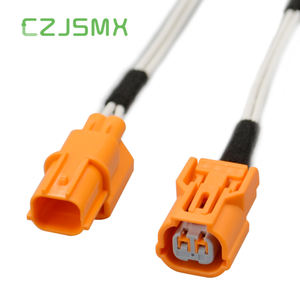 MingXin Shielded Braided TE MATEnet Kabelbaum 12V 18AWG Niederspannung abfall RoHS-konform - Product Image 1