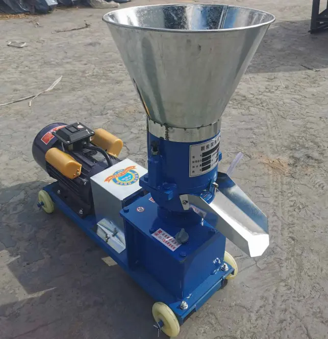 Weiwei mesin pengolahan umpan, penggiling gandum mesin pembuat pelet kecil untuk pakan ternak