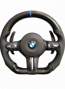 Volante de Fibra de Carbono para <span class=keywords><strong>BMW</strong></span> X6 G06 X7 G07 G16 Serie 8 G87 M2 M1 M2 Lci F80 M3 G80 E46 E93 E92 E9x M4 F82 G82 - Product Image 2