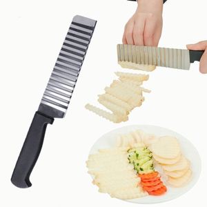Wholesale Usa Mairun 823 Stainless Steel Dishwasher Safe French Fry <b>Cutter</b> Eco-Friendly Stocked Potato <b>Vegetable</b> Fruit Crinkle - Product Image 1