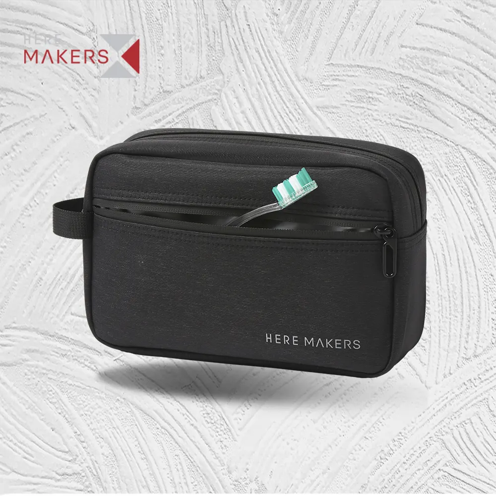 Fábrica Custom Atacado Alta qualidade Storage toiletry bag Poliéster Melhor Viagem maquiagem saco