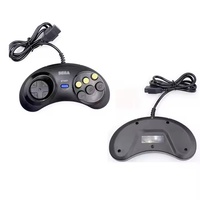 Manette classique filaire USB pour Sega Mega Drive Manette de jeu Mando Joystick pour manette SEGA Genesis MD2