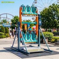 Manèges mobiles certifiés CE : Happy Swing Ride avec remorque – Attractions de fête foraine et de carnaval
