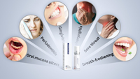 0 alcool saveur menthe 9ml Portable Oral rafraîchissant Spray buccal réduire les odeurs haleine désodorisants Logo personnalisé naturel vente en gros OEM