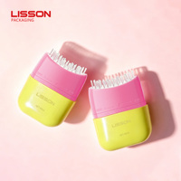 Flacon de 40 ml et 80 ml en PEHD pour soins capillaires avec applicateur peigne, flacon souple vide pour emballage d'huile capillaire et de sérum pour le cuir chevelu