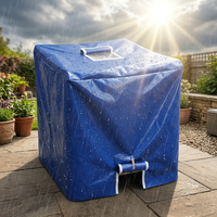 Housse de protection pour réservoir IBC extérieur en PVC de haute qualité 0,4 mm 0,5 mm 48" X 40" X 46"