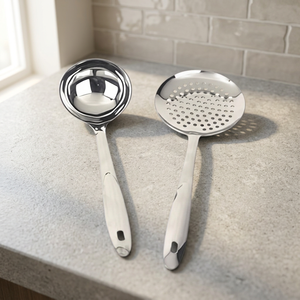 Stainless Steel 2-Piece Kitchen Utensils Set Durable Dishwasher Safe Cooking Tools Mayur Exports Rajasthan Home Restaurants - Product Image 5
