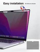 Protector de pantalla de privacidad de ordenador, película protectora de pantalla extraíble de 13-16 pulgadas para Apple Macbook Pro