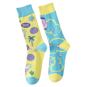 2026 New Fashion Fun Colorful Fruits Food Flower Animal Cartoon Funny <b>Cute</b> Cotton <b>Socks</b> For Gifts - Product Image 3