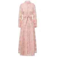 Robes décontractées en gros, blanc, bleu, rose, plusieurs tailles, fournisseur OEM ODM