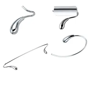 OEM ODM Bathroom Accessories Robe Hooks Towel Ring Paper Holder Towel Bar Set