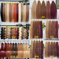 Vendeurs de trame de cheveux humains naturels vierges à cuticules alignées Paquets de cheveux brésiliens ondulés ondulés