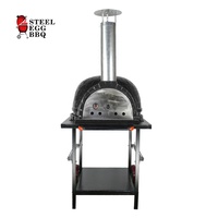 SEB KAMADO BBQ profession elle schwarze Feuer ziegel für keinen Pizza ofen mit Bürste zu verkaufen