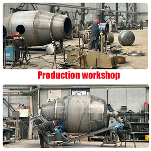 Nouveau design de réservoir mélangeur à <span class=keywords><strong>béton</strong></span> 1,2 m ³ monté sur camion réservoir de mélangeur mobile avec système de pompe à eau - Product Image 2