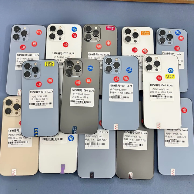 Low Price13 Pro Max Wholesale Cheap Second Hand Used Mobile Phone 11 12 13 14 Xs Max 13Pro Max Unlocked Original Used