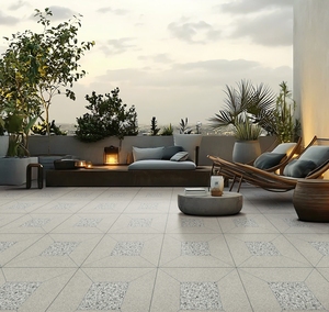 Vente flash Carreaux <span class=keywords><strong>de</strong></span> sol intérieurs en porcelaine aspect granit rustique moderne 60x60 600x600 12mm antidérapants - Product Image 3
