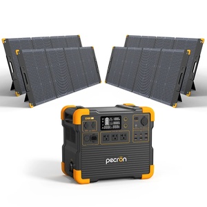 USA/EU Stock Pecron E2400LFP 2400W <b>Solar</b> Generator LiFePO4 Battery Power Station for Home Backup Camping Van Life Emergency - Product Image 1