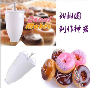 Handhold Donut Maker Home DIY Loqumat Al Kadey Device Distributeur de pâte à crêpes Fast Easy <span class=keywords><strong>Mini</strong></span> Donut Maker - Product Image 5