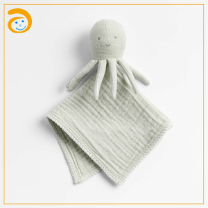 Manta de Seguridad <span class=keywords><strong>para</strong></span> Bebés, Súper Suave, con Forma de Caballito de Mar, <span class=keywords><strong>Pulpo</strong></span> y Otras Criaturas Marinas, Juguete <span class=keywords><strong>para</strong></span> Dormir <span class=keywords><strong>para</strong></span> Recién Nacidos - Product Image 5