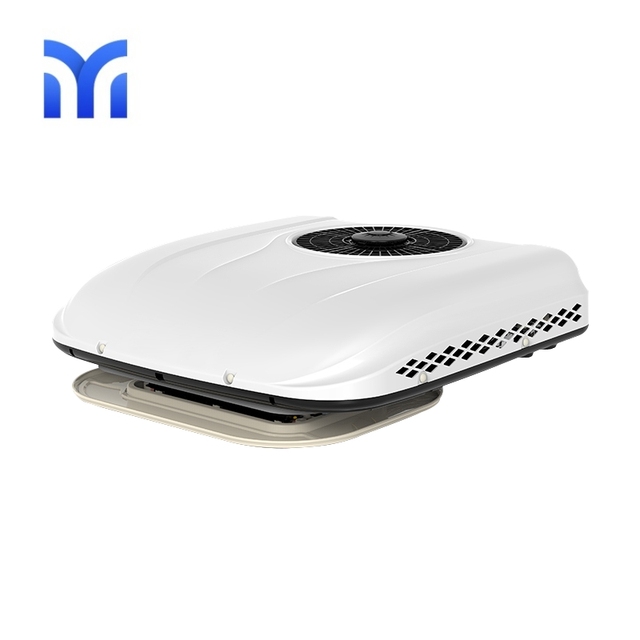 DC 12V 24V Ultra-Thin RV 6500BTU Rooftop Air Conditioner Electric Parking 1800W for Camper Van Auto Parking Conditioner