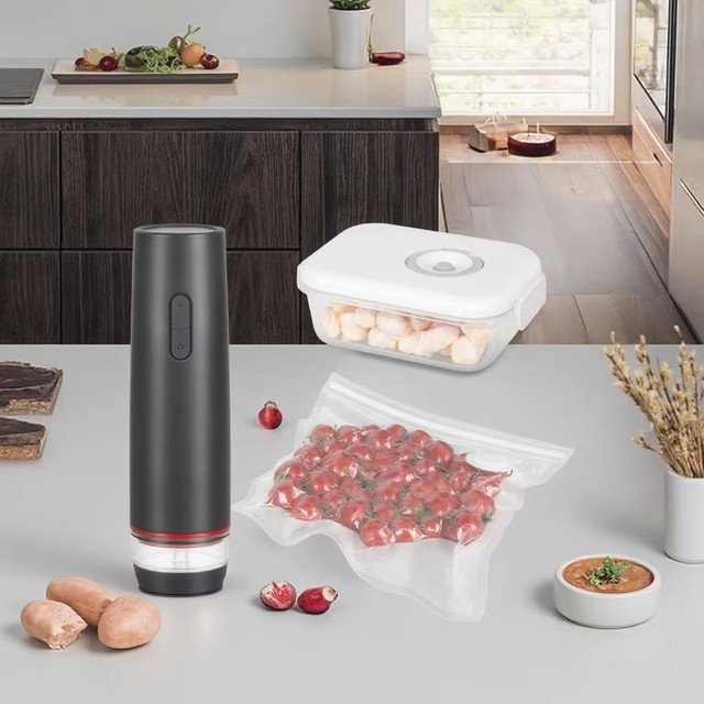 Hot Sale Mini Handheld Vacuun Machine Sensitive Mini Food Vacuum Sealer Machine Vacuun Sealing Machine Vaccum Sealer
