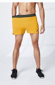 Pantalones cortos deportivos informales de moda urbana para hombre, pantalones cortos transpirables de secado rápido para correr de tres cuartos, cintura alta - Product Image 3