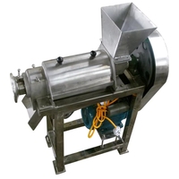 Industriële koudgeperste ananaspersmachine en kokosmelk-extractor