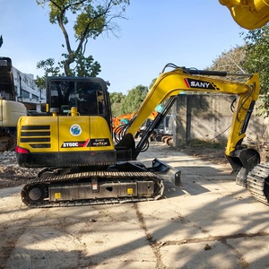 รถขุดตีนตะขาบ Sany SY60C Pro มือสอง ขนาด 6 ตัน รถขุดขนาดเล็ก Sany สภาพดี - Product Image 1