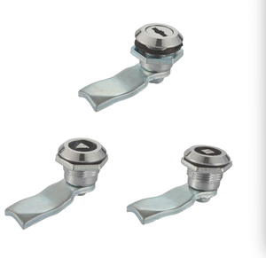 2025 סגסוגת אבץ משולש מפתח רבעון הפוך פקה מנעול עבור דלת ארון חשמל לדלת - Product Image 1