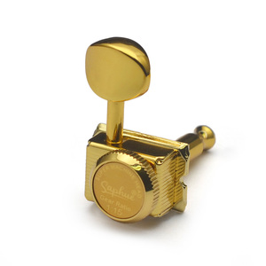 SAPHUE <span class=keywords><strong>6</strong></span> afinadores <span class=keywords><strong>de</strong></span> cuerda <span class=keywords><strong>de</strong></span> bloqueo <span class=keywords><strong>de</strong></span> <span class=keywords><strong>guitarra</strong></span> en línea 1:15 Vintage GuitarTuning Key Pegs Machine Heads Reemplazo para <span class=keywords><strong>guitarra</strong></span> eléctrica - Product Image 2