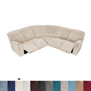 Housse de canapé de luxe canapé salon canapés couverture 5 places <span class=keywords><strong>blanc</strong></span> housses housses de siège pour canapés chaises - Product Image 6